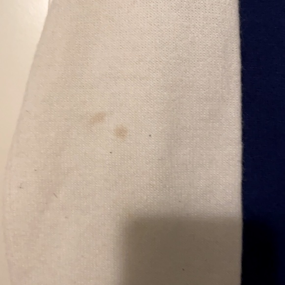 Soft pullover blue color block raglan - Picture 5 of 5